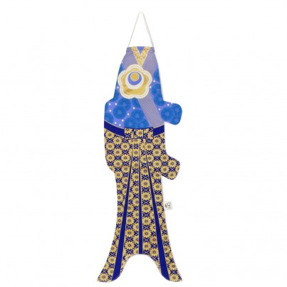 Koinobori Madame Mo Kimono Domo Windsock, Small Size, Japanese Gift Idea